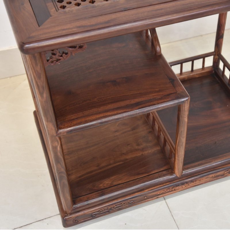 仙游艺木仙居大红酸枝交趾黄檀/烧水茶几/茶水架茶叶柜电磁炉