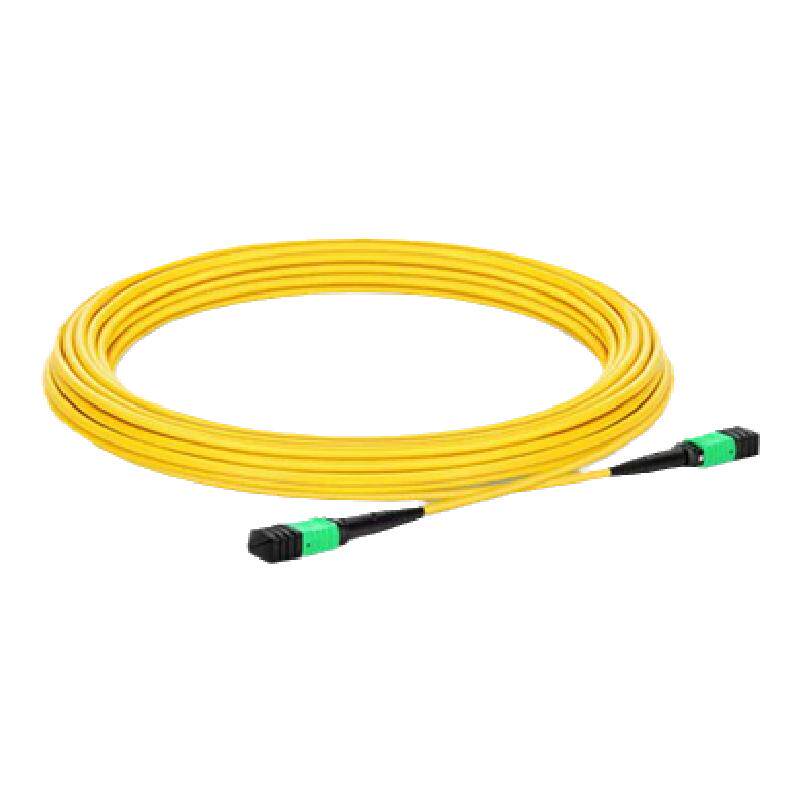 永定单模MPO光纤跳线转LC QSFP光纤跳线OS2万兆电信1310NM1550集束预制端光缆兼FC APC 40G 100G LSZH