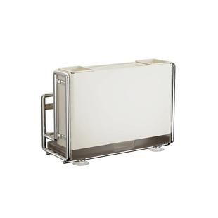 物鸣新款厨房刀架置物架壁挂多功能筷子笼菜刀菜板一体刀具收纳架