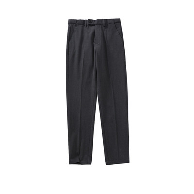 高级感垂感痞帅松紧腰休闲西裤男