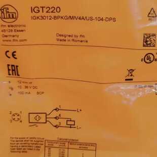 议价IFM IGT205 IGT204 IGT220 IGT241 全新原装正品易福门