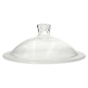 闽玻 实验室玻璃干燥器盖子透明真空180 240 300 350 400mm