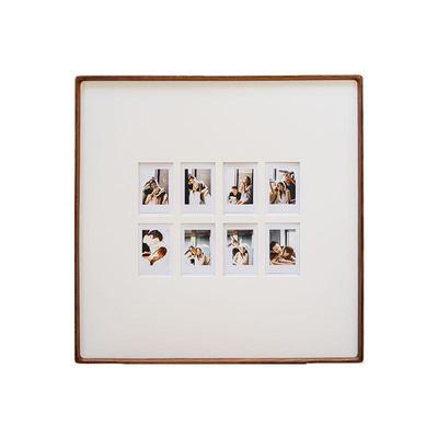 拍立得相框实木diy定制打印装裱