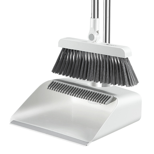 宝家洁扫把簸箕套装家用磁吸折叠扫帚组合扫地神器不粘头发笤帚
