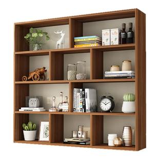 书架实木壁挂收纳储物墙面书柜置物架简易墙上柜子创意壁挂式吊柜