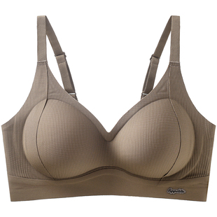 2025新款爆款内衣女小胸聚拢无痕上托收副乳防下垂舒适按摩杯文胸