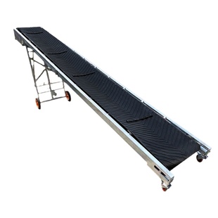 传送带小型皮带输送机装车卸货神器玉米上料爬坡滚轮输送带可折叠