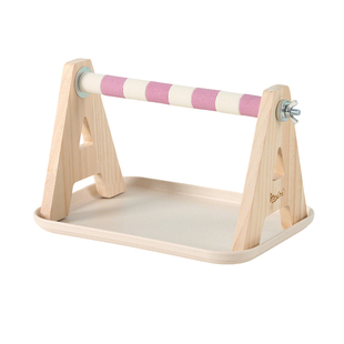 鹦鹉定点排便站架小太阳拉屎神器鸟用厕所接粪托盘虎皮桌面训练