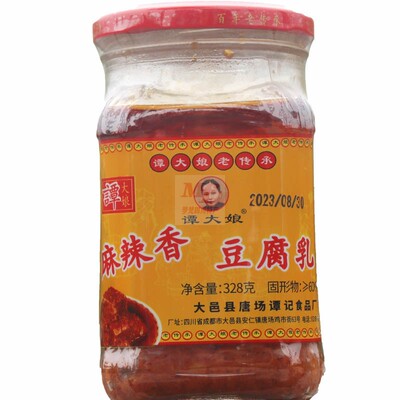 唐场豆腐乳谭大娘麻辣下饭去油腻