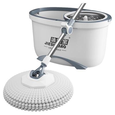 新升级】旋转拖把加厚桶身厚墩布