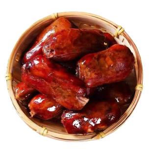 正宗四川排骨香肠麻辣脆肠农家手工烟熏排骨香肠腊肠川味腊肉特产