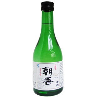 包邮日本清酒朝香清酒朝香纯米吟酿300ML低度酒口感清香 促销