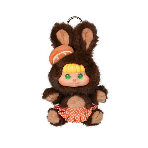 52TOYS饼饼兔Little Buns融化在一起毛绒盲盒挂件潮玩新年礼物