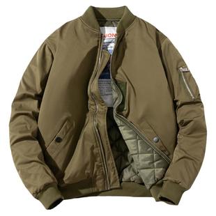 mYes牧野森暗红夹克棉服男女情侣纯色棒球服棉衣春秋酒红色外套冬