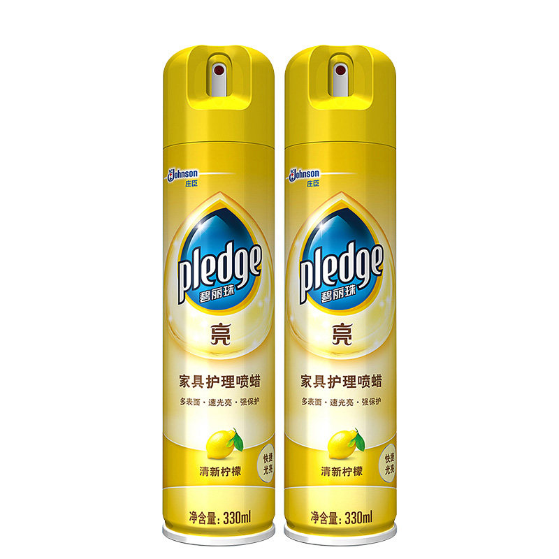 碧丽珠家具护理喷蜡2大瓶