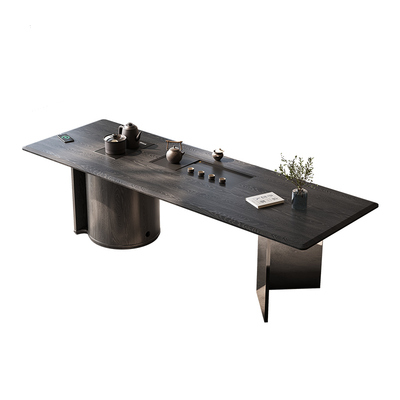 水曲柳实木茶桌2025新款