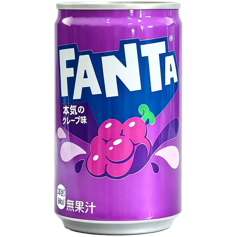 日本FANTA芬达本气葡萄果味汽水