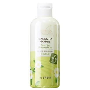 The Saem得鲜卸妆水绿茶女温和深层清洁补水不刺激旗舰官方敏感肌