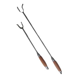 不锈钢肉钩捞肉钩子卤肉钩抓肉钩长柄商用一体肉抓钩采蘑菇卤肉抓