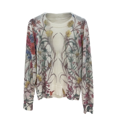 2025春秋季新款端庄大气针织羊毛衫内搭妈妈装时尚女士打底衫外穿