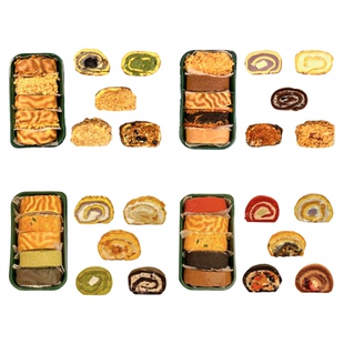 诗江行【五拼合集】酱多多卷高阶版边角料早餐甜品蛋糕点拼盘