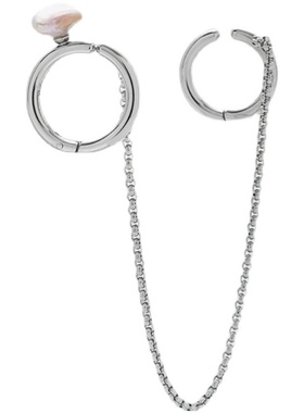 PEARLONA女款2种戴法不锈钢戒指