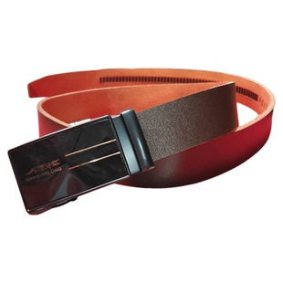 加宽皮带男真皮真牛皮自动扣针滑道窄裤腰带不带头无扣无扣头无头