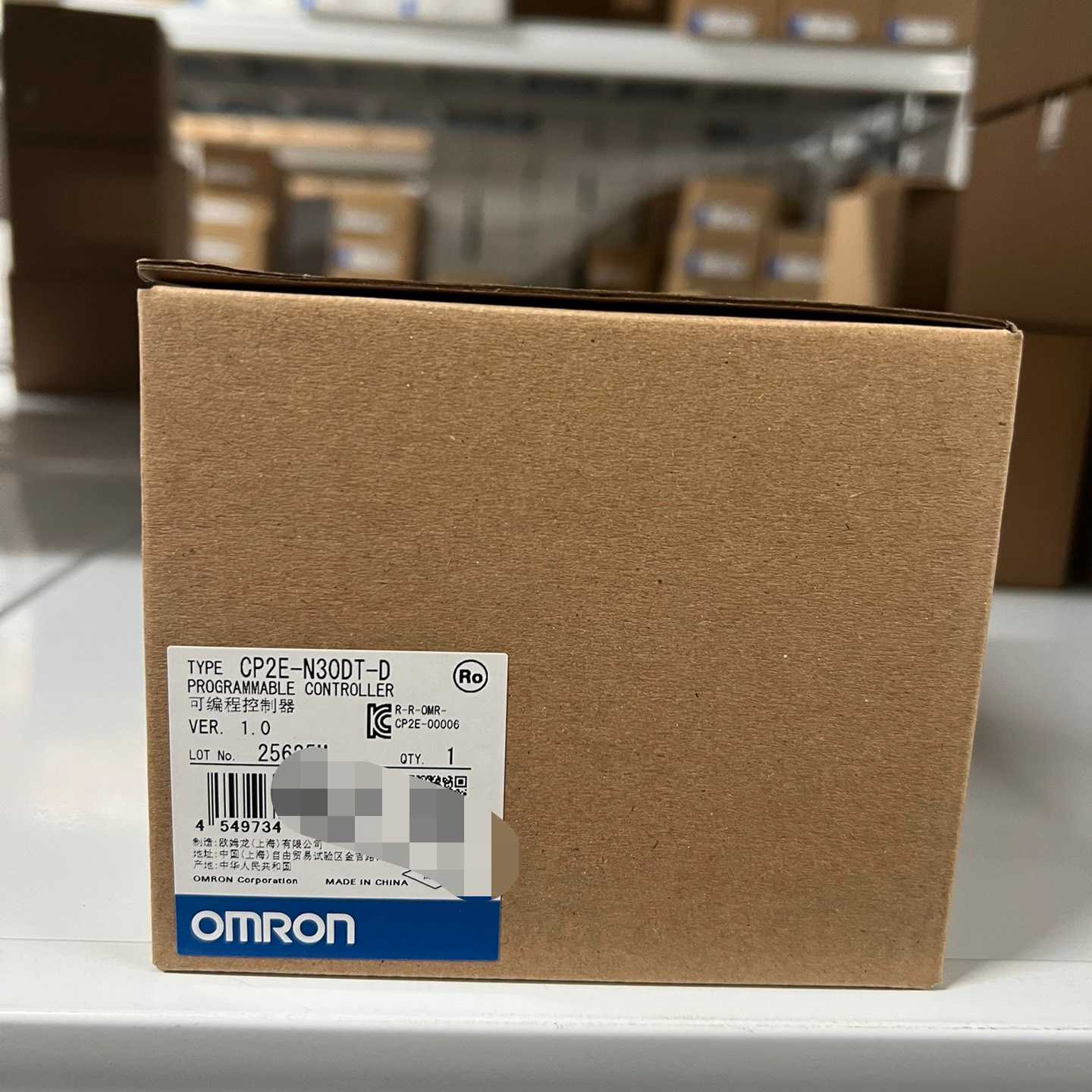 议价全新未拆封欧姆龙OMRON CP2E-N30DT-D可控