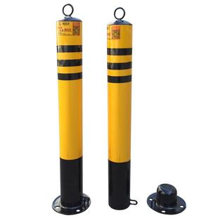 钢管警示柱路障柱反光路桩道路红白防撞柱固定桩隔离柱道口标立柱