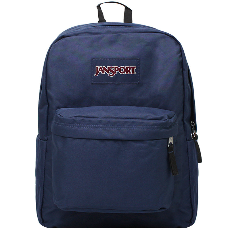 专柜正品JanSport杰斯伯双肩背包男女同款学生书包T501 003藏青蓝