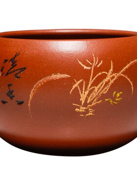 宜兴紫砂品茗杯主人杯功夫小茶杯