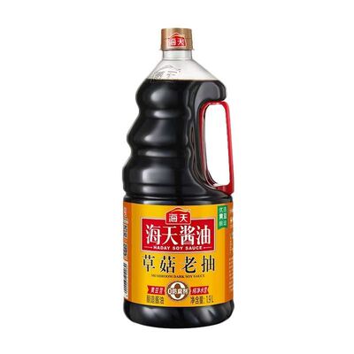 海天草菇老抽1.9L*6桶黄豆酿造