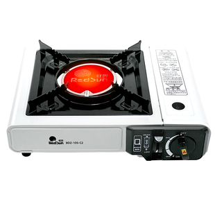 红日便携式露营卡式炉户外野餐防风燃气灶红外线猛火家用火锅炉子