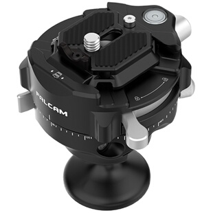 FALCAM小隼TreeRoot快锁旅行相机三脚架云台专业相机支架摄影摄像全景铝合金云台脚架适用索尼佳能富士相机