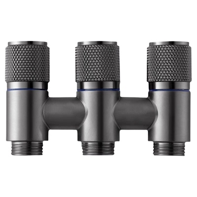 【次日达】一进三出角阀分水器