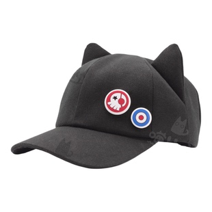 原创新款立体耳朵帽子日常休闲棒球帽cosplay鸭舌猫耳帽EVA明日香