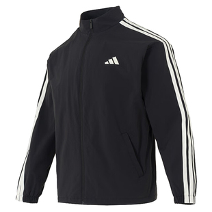 adidas阿迪达斯3 STRIPES CLUB春季男子运动休闲夹克外套KR2517