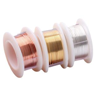 米娅高品质 手工艺术铜丝线 DIY铜丝 绕线配件 发簪头饰造型铜线