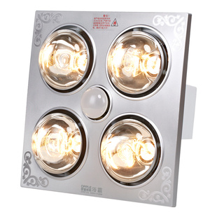 欧普浴霸灯暖集成吊顶取暖器风暖家用卫生间老式浴霸灯浴室暖风机