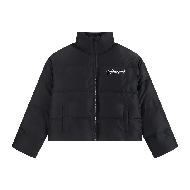 ATRY立领短款羽绒服冬季重磅加厚