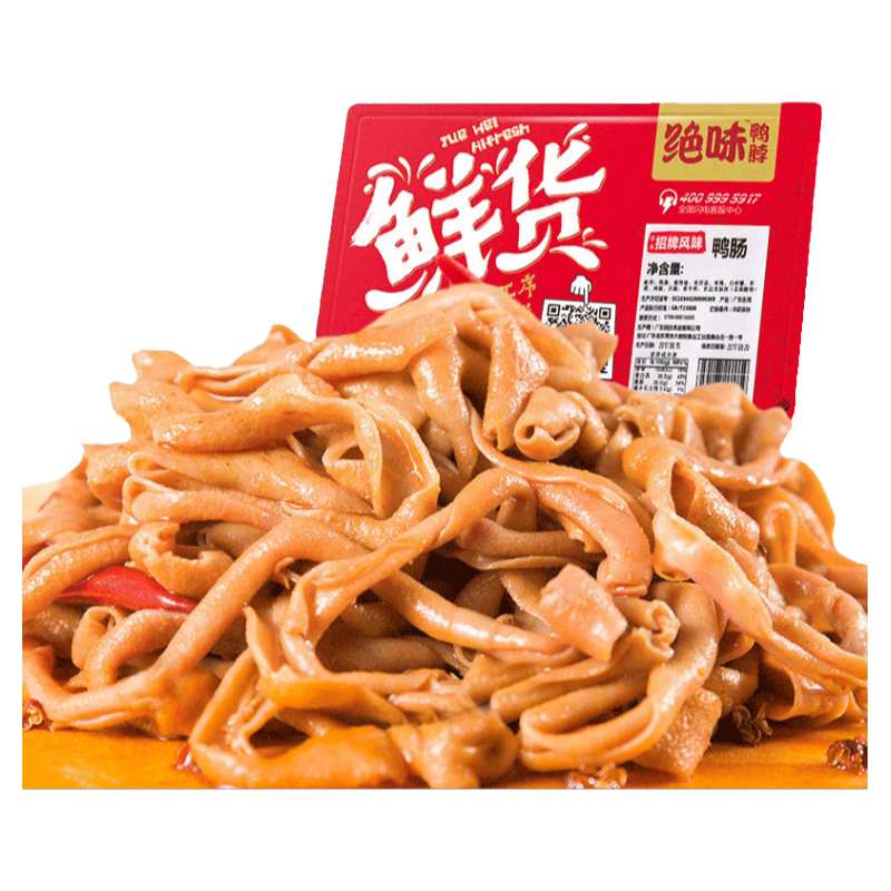 绝味鸭脖鸭脖240g麻辣鸭肠