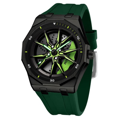 SANDA新款手表学生个性360°旋转