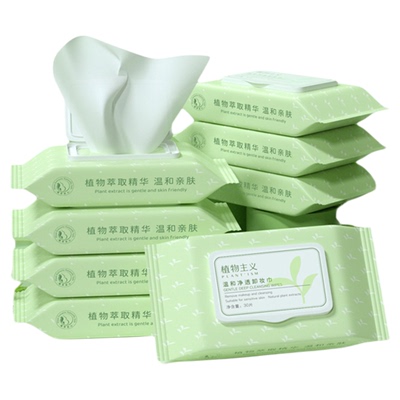 植物主义一次性抽取式温和卸妆巾