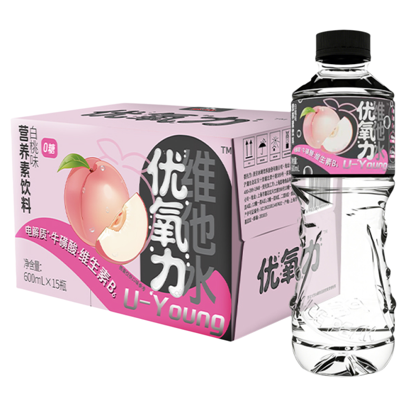 冰峰白桃味营养素饮料0糖0脂0卡