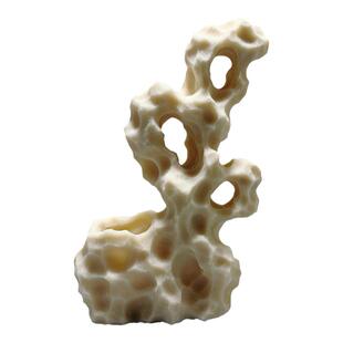 吴定石吸水石菖蒲附石鱼虾躲避屋水草捕虫堇定植石盆假山雕刻摆件