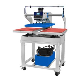 自动上滑式双工位液压烫画机热转印压烫机套成衣服装T恤烫图烫钻印花烫印热转印机器