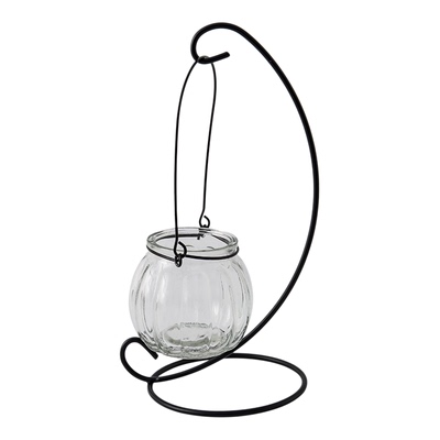 创意悬挂式透明水培玻璃花瓶插花