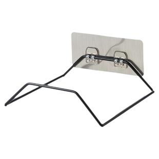 铁艺脸盆架浴室收纳架免打孔挂架壁挂浴室强力挂钩厨房粘钩置物架