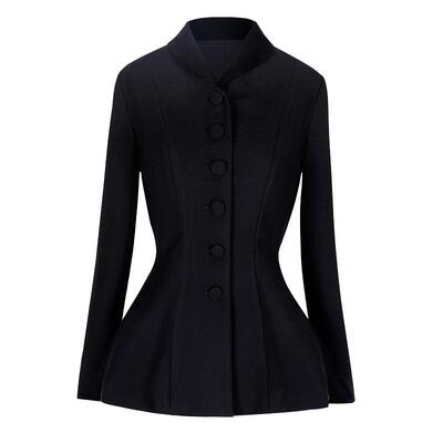 复古气质名媛西装外套