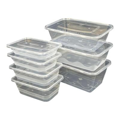 一次性餐盒长方形食品级快餐盒子